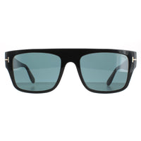 Tom Ford Sunglasses Dunning FT0907 01V Shiny Black Blue