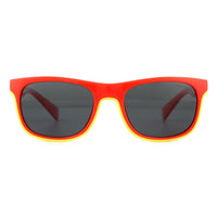 Polaroid Kids Sunglasses PLD 8041/S AHY M9 Red Yellow Grey Polarized