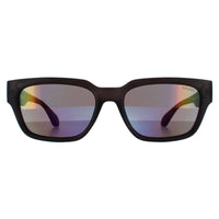 Superdry Sunglasses 5004 108 Black Purple Flash Mirror