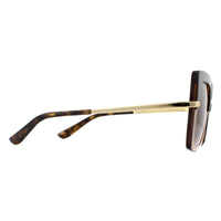 Dolce & Gabbana Sunglasses DG4373 325613 Top Havana on Transparent Brown Brown Gradient