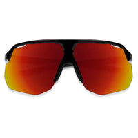 Smith Sunglasses Motive 807 X6 Black ChromaPop Red Mirror
