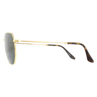 Ray-Ban Sunglasses Hexagonal 3548N 001 Gold Green