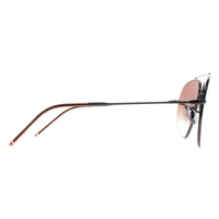 Ray-Ban Sunglasses RB0101S Aviator Reverse 004/CB Gunmetal Brown Gradient