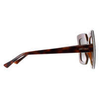 Jimmy Choo Sunglasses AURI/G/S 086 HA Havana Brown Gradient