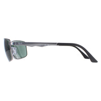 Ray-Ban Sunglasses 3498 004/71 Gunmetal Green 61mm