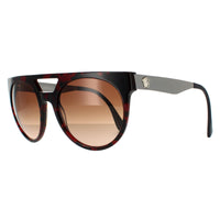 Versace Sunglasses VE4339 525013 Red Havana Blue Brown Gradient