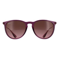 Ray-Ban Sunglasses RB4171 Erika 659114 Transparent Violet Pink Brown Gradient