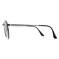 Ray-Ban Sunglasses Round Flat Lenses 3447N 002/71 Black Grey Gradient 50mm
