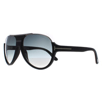 Tom Ford Sunglasses 0334 Dimitry 02W Matt Black Blue Grey Gradient