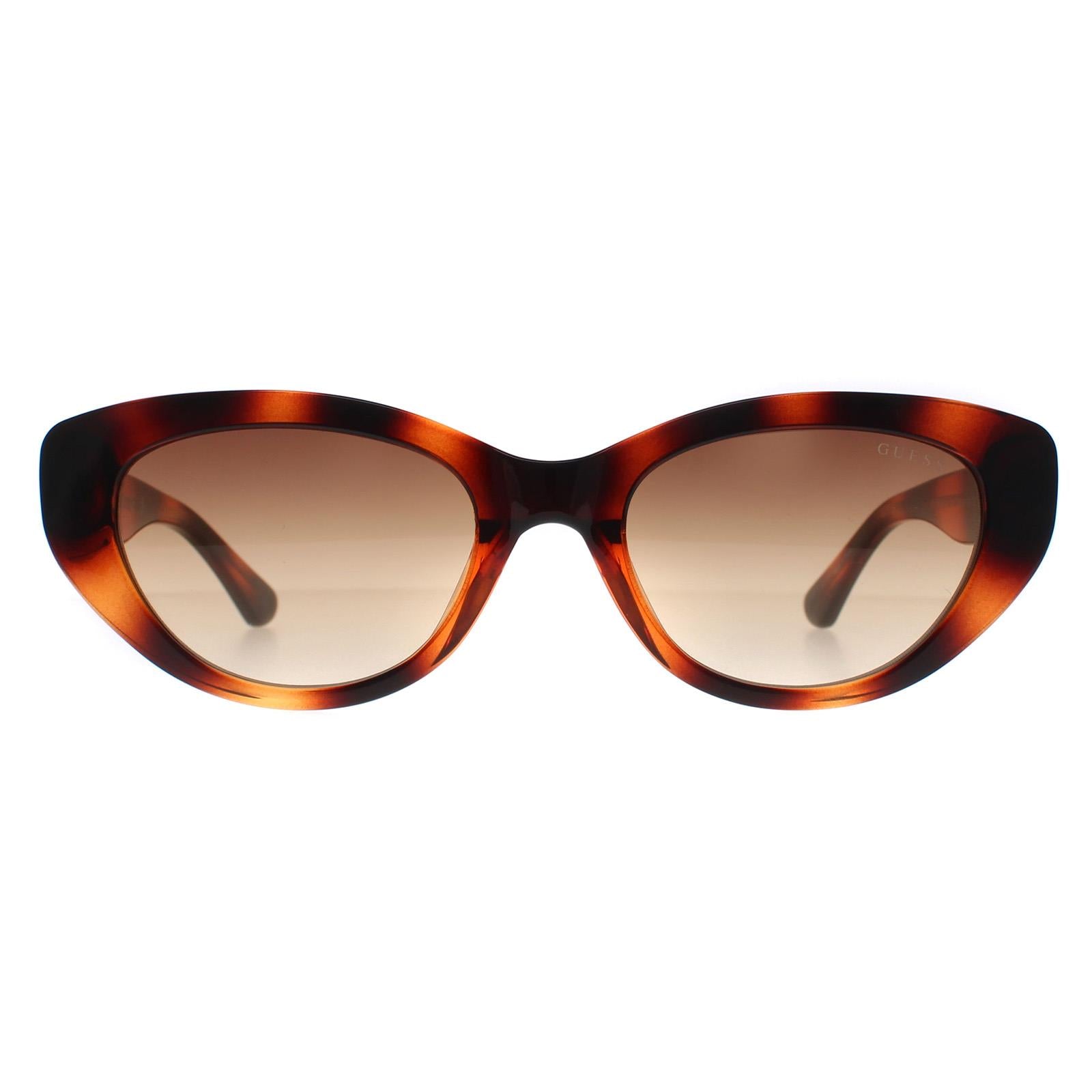 Guess New GU7849/S 53F Tortoise/Brown Gradient Sunglasses. GUESS GU7849-92W-51 Sunglasses Size 51mm 140mm 19mm havana  main image 2