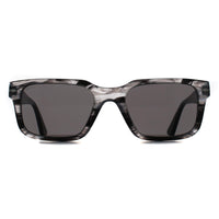 Persol Sunglasses PO3272S 1238B1 Striped Black & Grey Dark Grey