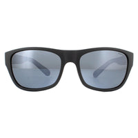 Polaroid Sport Sunglasses PLD 7030/S BSC EX Black Silver Grey Silver Mirror Polarized