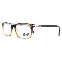 Persol Glasses Frames PO3189V 1026 Brown And Striped Brown Men
