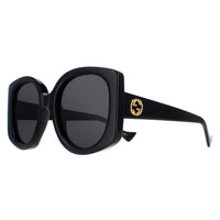 Gucci Sunglasses GG1257S 001 Black Grey