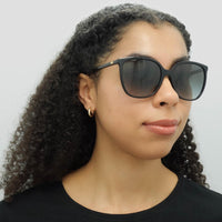 Michael Kors Sunglasses Anaheim MK2137U 30058G Black Dark Grey Gradient