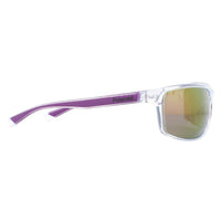 Polaroid Sport Sunglasses PLD 7036/S 141/AI Crystal and Lilac Grey Pink Mirror Polarized