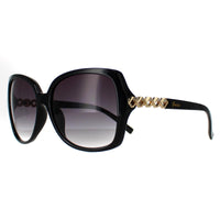 Guess Sunglasses GF0413 01B Shiny Black Smoke Gradient