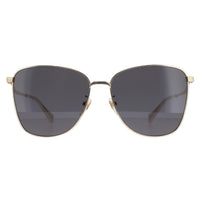 Gucci Sunglasses GG0970S 001 Gold Grey