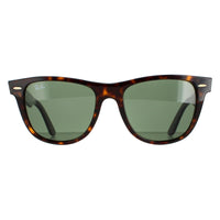Ray-Ban Sunglasses Wayfarer 2140 902 Tortoise Green G-15 Large 54mm