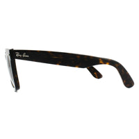 Ray-Ban Sunglasses Wayfarer 2140 Tortoise Brown Polarized 902/57 Medium 50mm
