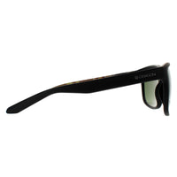 Dragon Sunglasses Sesh 41056-038 Matte Black Lumalens Dark Green
