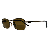 Miu Miu Sunglasses MU53AS 25C09Z Old Gold Dark Brown
