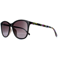 Ted Baker Sunglasses TB1646 Delfi 001 Gloss Black Grey Gradient