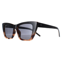 Montana Sunglasses MP64 A Shiny Black Smoke Polarized