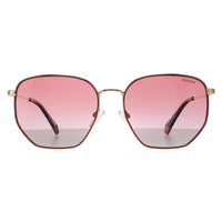 Polaroid Sunglasses PLD 6214/S/X EYR GC Gold Pink Pink Gradient Polarized