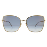Jimmy Choo Sunglasses ALEXIS/S 000 1V Rose Gold Blue Gradient