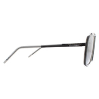 Dolce & Gabbana Sunglasses DG2220 11066G Matte Black Transparent Grey Mirror Black