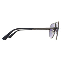 Police Sunglasses SPLE25 Roadie 3 5A1B Matte Vintage Palladium Blue