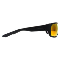 Dragon Sunglasses Ventura XL 42787-004 Matte Black Orange Ionized