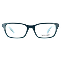 Calvin Klein Glasses Frames CK18541 436 Teal Light Blue Women
