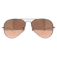 Ray-Ban Sunglasses Aviator 3025 019/Z2 Silver Brown Mirror Pink