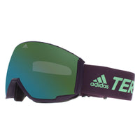 Adidas Ski Goggles Terrex Sport SP0039 92Q Black Blue Green