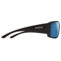 Smith Sunglasses Guides Choice/N 003 QG Matte Black ChromaPop Polarized Blue Mirror