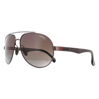 Carrera Sunglasses 8025/S YZ4 Matte Brown Brown Gradient