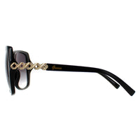 Guess Sunglasses GF0413 01B Shiny Black Smoke Gradient