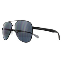 Hugo Boss Sunglasses BOSS 1077/S 003 IR Matte Black Grey