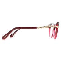 Bvlgari Glasses Frames BV4199B 5469 Bordeaux on Transparent Red Women