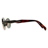 Prada Sunglasses PR65ZS ZVN70L Pale Gold Dark Green