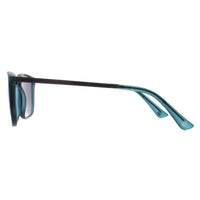 Smarty Sunglasses X2124 C Matte Transparent Petrol Gun Green