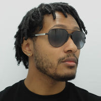 Emporio Armani Sunglasses EA2079 32038G Matte Black Grey Gradient