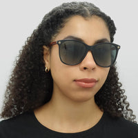 Gucci Sunglasses GG0024S 003 Black Brown Grey Gradient