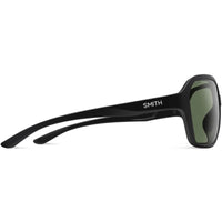 Smith Sunglasses Whitney 003 L7 Matte Black ChromaPop Polarized Grey Green