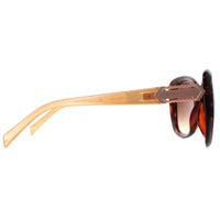 Karen Millen Sunglasses KM5049 102 Dark Tortoise Brown Gradient