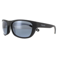 Polaroid Sport Sunglasses PLD 7030/S BSC EX Black Silver Grey Silver Mirror Polarized