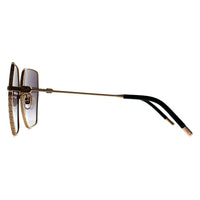 Furla Sunglasses SFU628 0300 Gold Grey Smoke Gradient