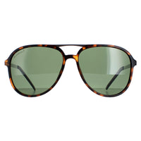 Montana Sunglasses MP8A Matte Tortoise G15 Green Polarized